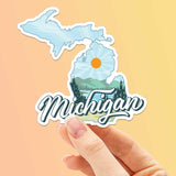 Michigan Lakes Sticker