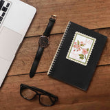 Michigan State Flower Apple Blossom Sticker - MI Vintage Stamp Decal