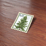 Michigan State Tree Eastern White Pine Sticker - MI Vintage Stamp Decal