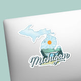 Michigan Lakes Sticker