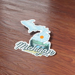 Michigan Lakes Sticker