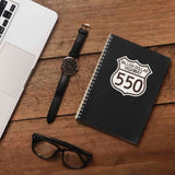 Colorado Million Dollar Highway 550 Road Sign Sticker
