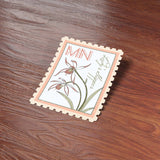 Minnesota State Flower Lady's Slipper Sticker - MN Vintage Stamp Decal