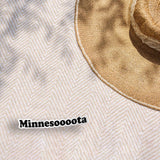 Minnesota Sticker for Hydroflask - Funny Midwest Decals