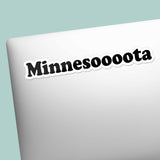 Minnesota Sticker for Hydroflask - Funny Midwest Decals