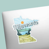 Minnesota Lakes Sticker