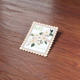 Mississippi State Flower Magnolia Sticker - MS Vintage Stamp Decal