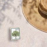 Missouri State Tree Flowering Dogwood Sticker - Vintage Stamp Decal