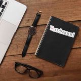Missouri Heart Sticker on Journal with Macbook and Watch