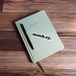 Mmkay Typography Sticker