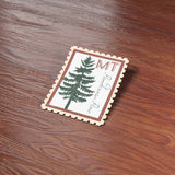 Montana State Tree Ponderosa Pine Sticker - MT Vintage Stamp Decal
