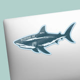 Montauk New York Shark Sticker
