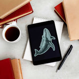 Montauk New York Humpback Whale Sticker