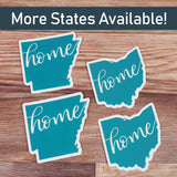 Ohio Home Sticker - Cute Midwest Bumper Decals
