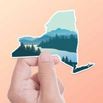 Home Upstate New York Forest Sticker