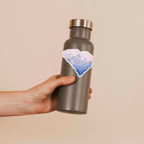 Cute Appalachian Mountains South Carolina Sticker on Water Bottle