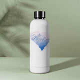 Cute Appalachian Mountains South Carolina Decal on Water Bottle