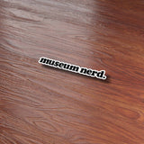 Museum Nerd Sticker - Cute Nerdy Decal for Laptop