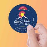Napoleon Pass Colorado Stickers Set