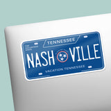 Tennessee License Plate Bumper Stickers - Choose Your TN City or Phrase Decal