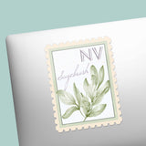 Nevada State Flower Sagebrush Sticker - NV Vintage Stamp Decal