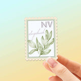Nevada State Flower Sagebrush Sticker - NV Vintage Stamp Decal