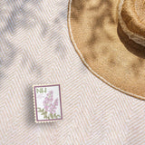 New Hampshire State Flower Lilac Sticker - NH Vintage Stamp Decal