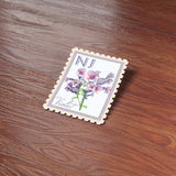 New Jersey State Flower Violet Sticker - NJ Vintage Stamp Decal