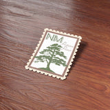 New Mexico State Tree Piñon Pine Sticker - NM Vintage Stamp Decal