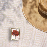 New York State Tree Sugar Maple Sticker - NY Vintage Stamp Decal