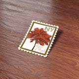 New York State Tree Sugar Maple Sticker - NY Vintage Stamp Decal