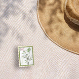 North Carolina State Flower Dogwood Sticker - NC Vintage Stamp Decal