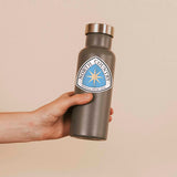 North Country Trail Sticker on Water Bottle