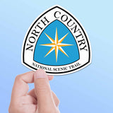 North Country Trail Midwest Hiking Sticker