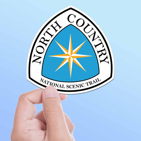 North Country Trail Midwest Hiking Sticker