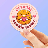 Official Cookie Tester Sticker - Mini Size