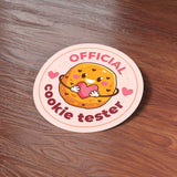Official Cookie Tester Sticker - Mini Size