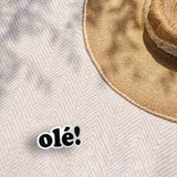 Olé Soccer Sticker - Sports Chant Decal for Water Bottle