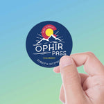 Ophir Pass Colorado Decal Small