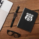 Oregon Highway 20 Road Sign Sticker
