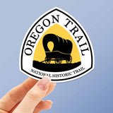 Oregon Trail Sign Sticker - Pacific Northwest Hiking Decal