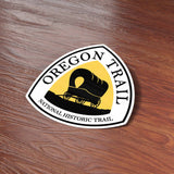 Oregon Trail Sign Sticker - Pacific Northwest Hiking Decal