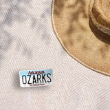 Arkansas License Plate Bumper Stickers - Choose Your AR City or Phrase Decal