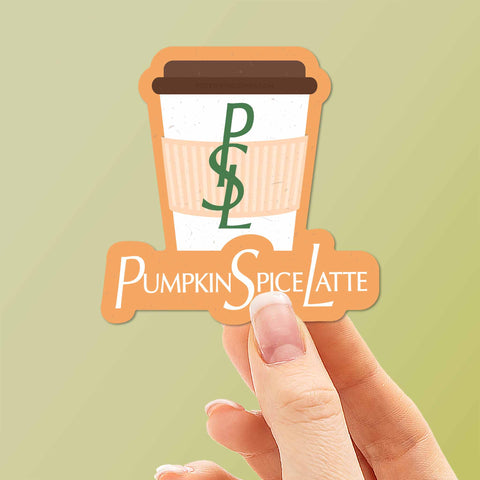 Pumpkin Spice Latte PSL Sticker 