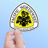 Pacific Northwest Trail Sign Sticker 