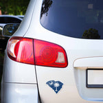 South Carolina Palmetto Flag Car Magnet on Bumper
