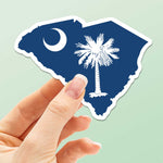 South Carolina Palmetto Flag Sticker