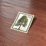 Pennsylvania State Tree Eastern Hemlock Sticker - PA Vintage Stamp Decal