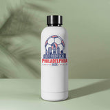 Philadelphia Skyline USA Soccer Sticker - Philly PA Sports Decal