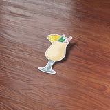 Pina Colada Sticker - Mini Rum Drink Decal